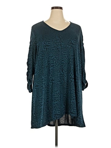 Dennis by Dennis Basso 3/4 Sleeve Blouse (view 1)