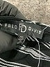 Fred David 100% Rayon Stripes Black Jumpsuit Size XL - photo 4