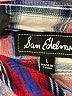Sam Edelman Plaid Burgundy Long Sleeve Button-Down Shirt Size L - photo 7