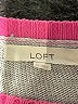 Ann Taylor LOFT Stripes Pink Pullover Sweater Size XS - photo 7