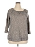 INC International Concepts Gray Pullover Sweater Size 2X - photo 1
