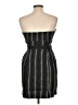 BCBGeneration 100% Cotton Metallic Gray Cocktail Dress Size 12 - photo 2