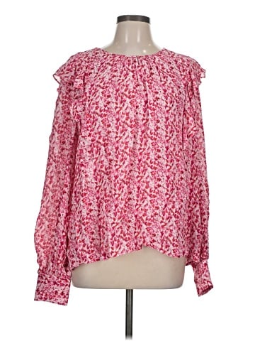 BCBGMAXAZRIA Long Sleeve Blouse (view 1)