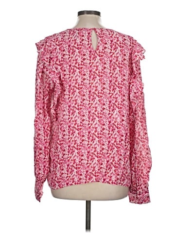 BCBGMAXAZRIA Long Sleeve Blouse (view 2)