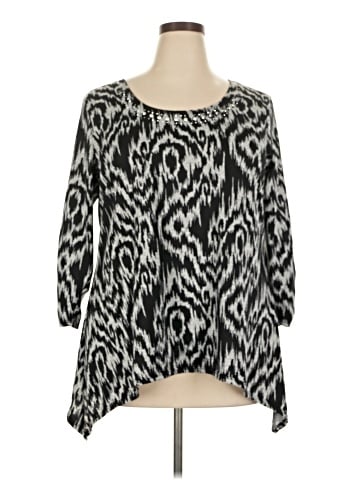 Elementz 3/4 Sleeve Blouse (view 1)