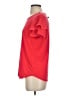 Adrianna Papell Red Short Sleeve Top Size S - photo 5