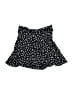 Zara 100% Hemp Floral Black Skort Size XS - photo 2