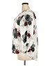 Daniel Rainn Floral Ivory 3/4 Sleeve Blouse Size XXL - photo 5