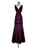 Xscape Burgundy Cocktail Dress Size 4 - photo 1