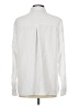 Express 100% Polyester Solid Ivory Long Sleeve Blouse Size L - photo 2