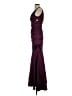 Xscape Burgundy Cocktail Dress Size 4 - photo 5