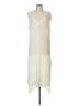 Pol 100% Polyester Ivory Casual Dress Size L - photo 1