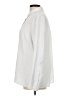 Express 100% Polyester Solid Ivory Long Sleeve Blouse Size L - photo 5