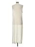Pol 100% Polyester Ivory Casual Dress Size L - photo 2