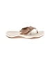 Clarks Tan Flip Flops Size 7 - photo 1