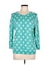 Talbots Teal Pullover Sweater Size L - photo 1