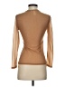 H&M 100% Polyester Tan 3/4 Sleeve T-Shirt Size S - photo 2