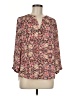 Kenar Floral Pink 3/4 Sleeve Blouse Size M - photo 1