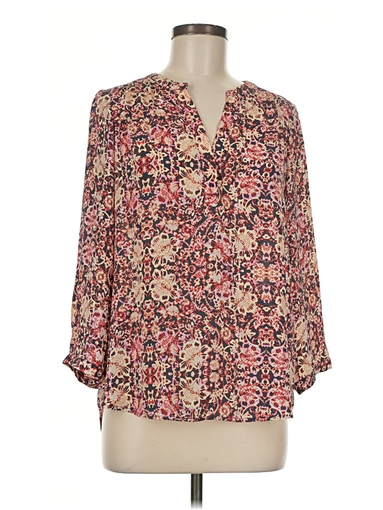Pre-owned Kenar 3/4 Sleeve Blouse In Pink