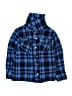 Old Navy 100% Polyester Plaid Blue Jacket Size 4T - photo 1