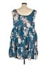 Torrid Teal Casual Dress Size 4X Plus (4) - photo 2