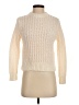 MNG 100% Polyester Ivory Turtleneck Sweater Size XS - photo 1