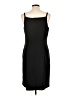 Willi Smith Solid Black Cocktail Dress Size 12 - photo 2