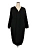 Talbots 100% Polyester Solid Black Casual Dress Size 18 - photo 1
