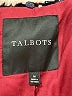 Talbots 100% Polyester Print Blue Snow Jacket Size M - photo 3