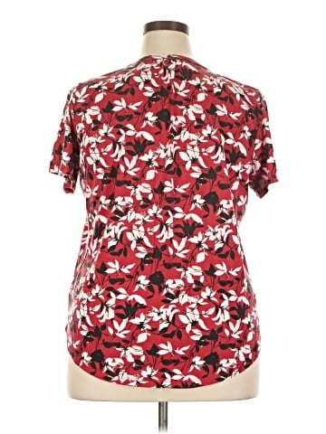 Liz Claiborne Short Sleeve Blouse (view 2)