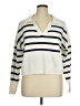 SO Stripes White Pullover Sweater Size XL - photo 1