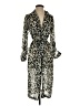 Guess Animal Print Tan Casual Dress Size XS - photo 1