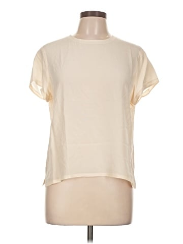 Jones New York Short Sleeve Silk Top (view 1)