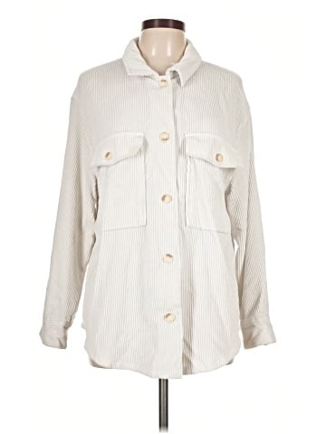 Ashley by 26 International 3/4 Sleeve Button-Down Shirt (view 1)