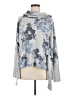Ideology Floral Gray Pullover Sweater Size M - photo 1