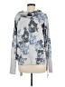 Ideology Floral Gray Pullover Sweater Size M - photo 2