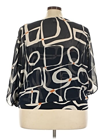 Alfani 3/4 Sleeve Blouse (view 2)