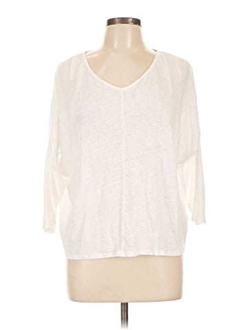 Garnet Hill 3/4 Sleeve Top (view 1)