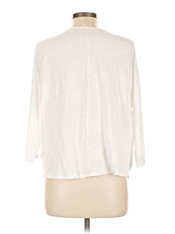 Garnet Hill 3/4 Sleeve Top (view 2)