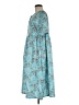 Assorted Brands Paisley Teal Casual Dress Size M - photo 5