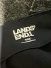 Lands' End Solid Black Blue Casual Dress Size 24 - photo 7