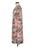 Unbranded 100% Polyester Print Pink Casual Dress Size M - photo 5