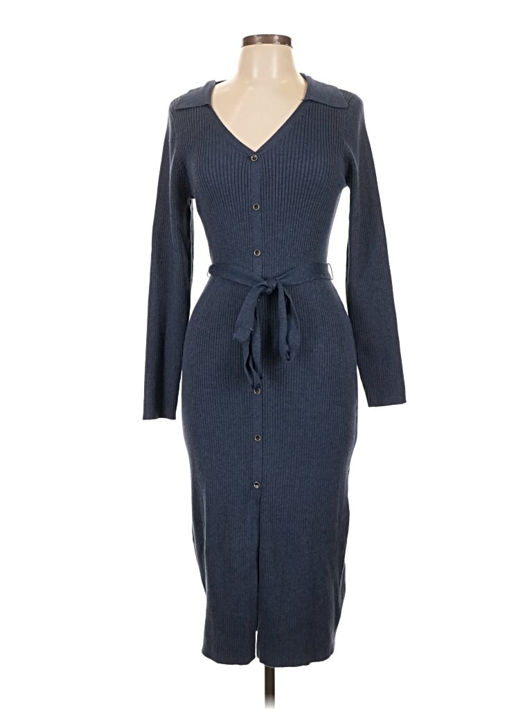 Pre-owned Fortune + Ivy Casual Dress In Blue