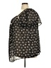 Torrid 100% Polyester Black Short Sleeve Blouse Size 4X Plus (4) - photo 5