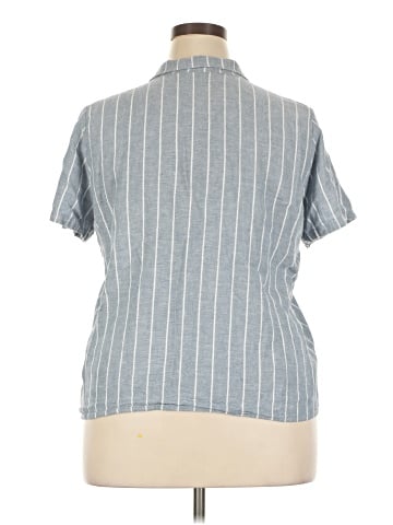 Hang Ten Short Sleeve Button-Down Shirt (view 2)