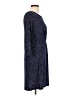 Le Lis Polka Dots Blue Casual Dress Size M - photo 4