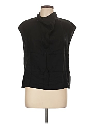 Massimo Dutti Sleeveless Button-Down Shirt (view 1)