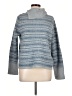 Paraphrase Gray Turtleneck Sweater Size L - photo 1