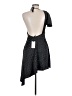 WeWoreWhat 100% Polyester Polka Dots Black Cocktail Dress Size 6 - photo 2