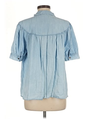 Jane and Delancey 3/4 Sleeve Button-Down Shirt (view 2)